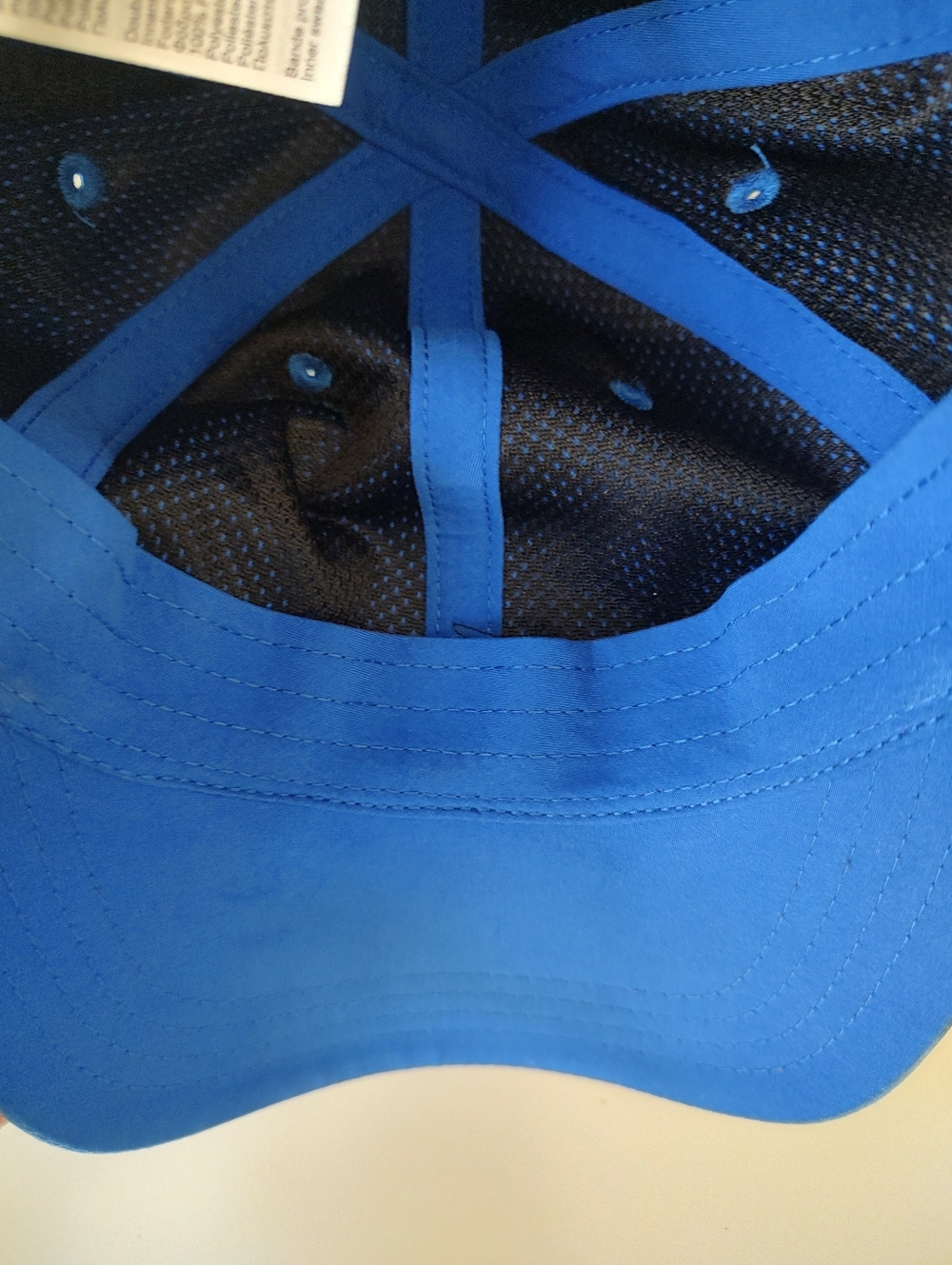 Lacoste Sport Tennis Novak Djokovic Men's Big Croc Microfiber Ball Cap Blue NWOT - Picture 4 of 13